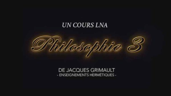 Philosophie | Cours 3