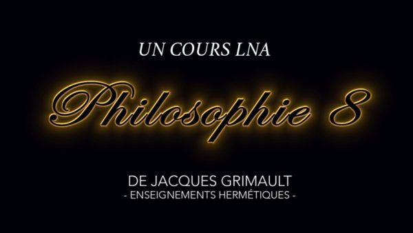 Philosophie | Cours 8