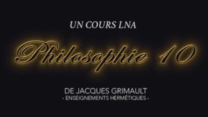 Philosophie | Cours 10