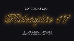 Philosophie | Cours 17