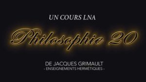 Philosophie | Cours 20