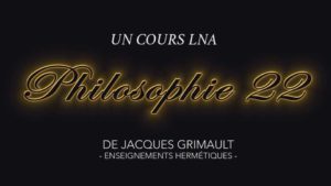 Philosophie | Cours 22