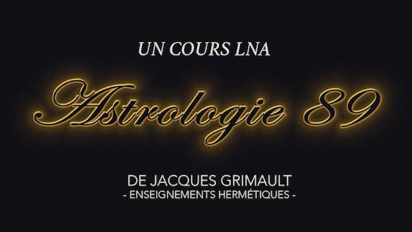 Astrologie | Cours 89