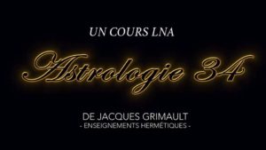 Astrologie | Cours 34
