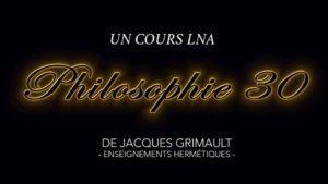 Philosophie | Cours 30