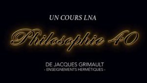 Philosophie | Cours 40