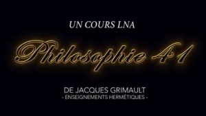 Philosophie | Cours 41