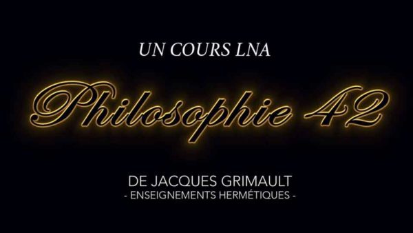 Philosophie | Cours 42