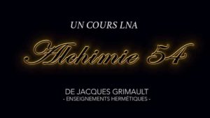 Alchimie | Cours 54