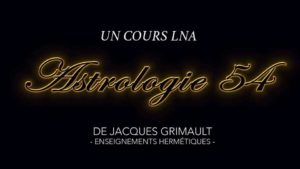 Astrologie | Cours 54