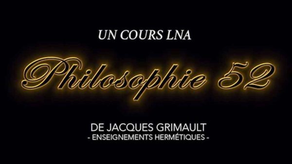 Philosophie | Cours 52