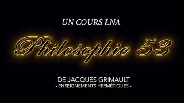 Philosophie | Cours 53