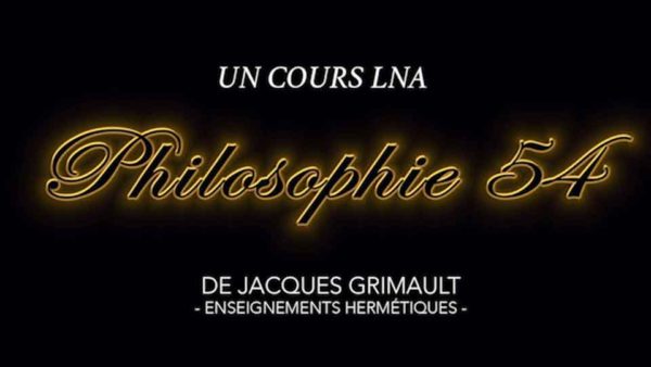 Philosophie | Cours 54