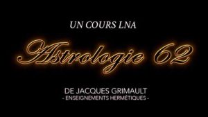 Astrologie | Cours 62
